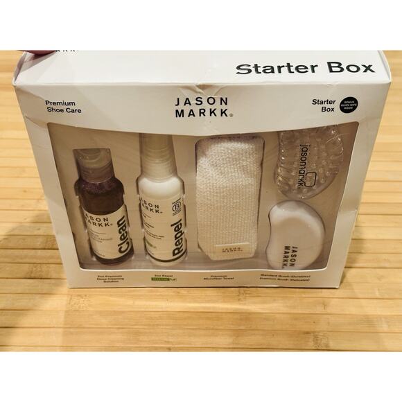 Jason Markk Starter Box, Shoe Cleaning Kit, 5-Piece Set, Deep Cleaning Solutions - Picture 8 of 9